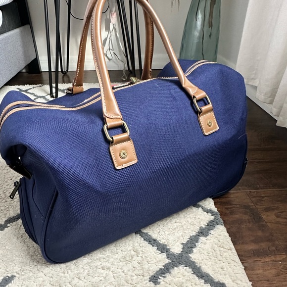 Tommy Hilfiger Navy Men's Tote Bag with wheels - Picture 11 of 16